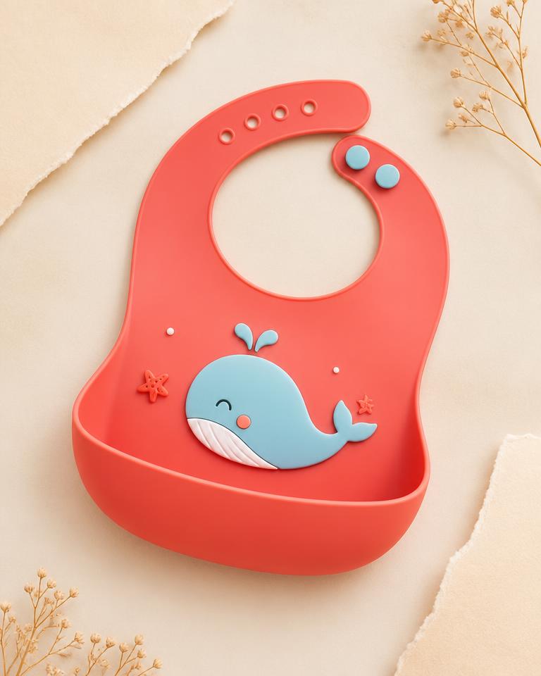 Babador de silicone